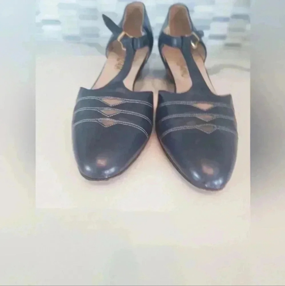 Salvatore Ferragamo blue flats - Picture 7 of 9